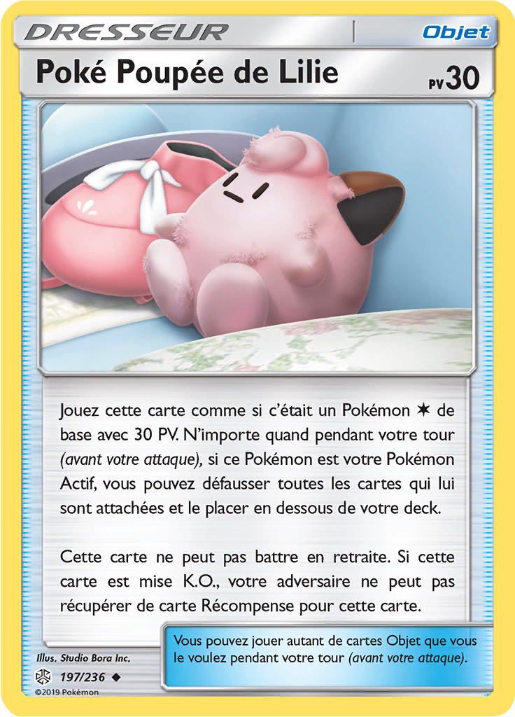 Poké Poupée de Lilie (Soleil et Lune Éclipse Cosmique 197)