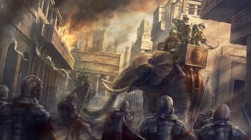 Elephants in Greek & Roman Warfare